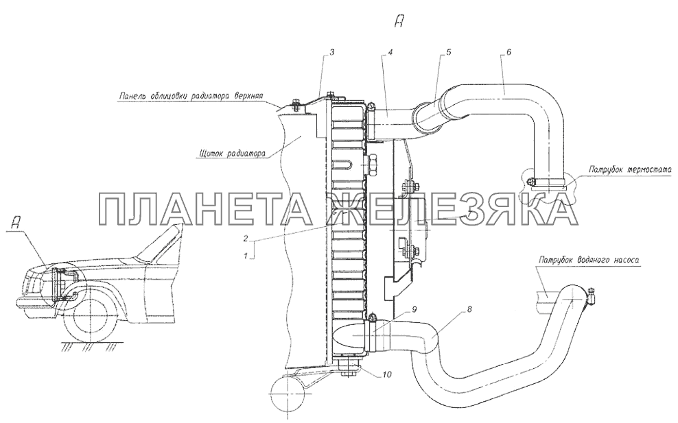 Газ 31105 система отопления и вентиляции